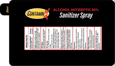 Conaminx 30 mL Spray (Contaminx Lable 30 mL Spray)